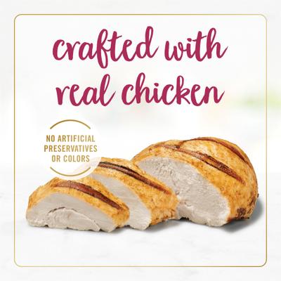 Show full view: Fancy Feast Chicken Feast Pate Senior 7+ Canned Cat Food, 3-oz can, case of 24 slide 6 of 11