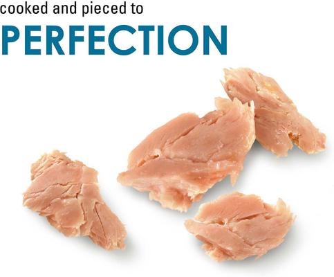 Show full view: Fancy Feast Chunky Chicken Feast Canned Cat Food, 3-oz, case of 24 + Purely Natural Hand-Flaked Tuna Cat Treats, 1.06-oz pouch slide 7 of 7