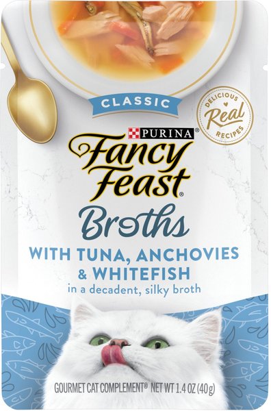fancy feast broths purina soup