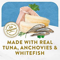 Fancy Feast Classic Broths with Tuna, Anchovies & Whitefish Supplemental Wet Cat Food Pouches, 1.4-oz pouch, case of 16 slide 2 of 7