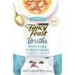 Fancy Feast Classic Broths with Tuna & Vegetables Supplemental Wet Cat Food Pouches