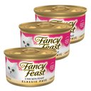 Fancy Feast Classic Chicken Feast Canned Cat Food, 3-oz can, bundle of 72 