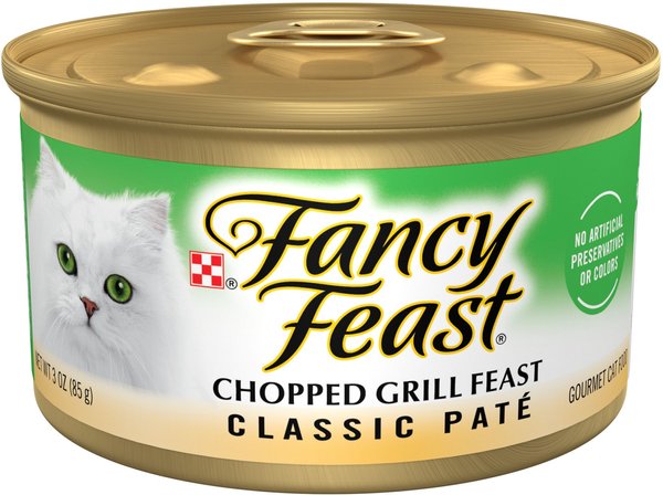 Fancy Feast Classic Chopped Grill Canned Cat Food Fancy Feast Classic Chopped Grill Canned Cat Food