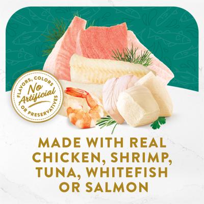 Show full view: Fancy Feast Classic Collection Broths Variety Pack Complement Lickable Wet Cat Food, 1.4-oz pouch, case of 20 slide 3 of 9