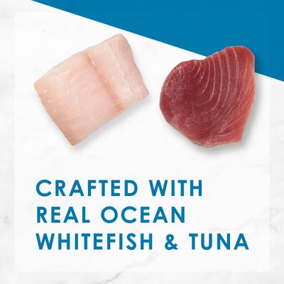 Show full view: Fancy Feast Classic Ocean Whitefish & Tuna Feast Canned Food + Purely Natural Treats Cat Treats slide 9 of 9