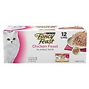 Fancy Feast Classic Pate Chicken Feast Grain-Free Pate Canned Cat Food, 3-oz can, case of 12