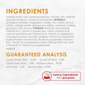 Fancy Feast Classic Pate Tender Chicken & Liver Feast Wet Cat Food, 3-oz can, case of 4