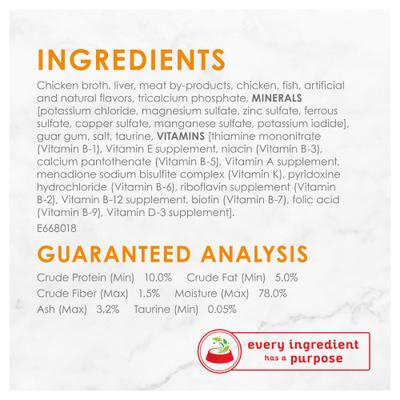 Show full view: Fancy Feast Classic Pate Tender Chicken & Liver Feast Wet Cat Food, 3-oz can, case of 4 slide 8 of 12