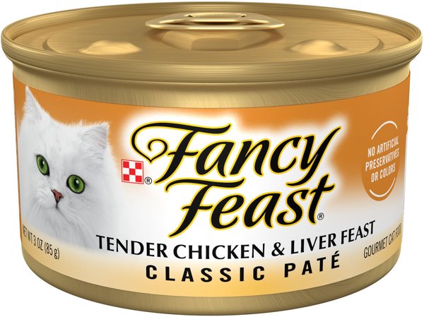 Fancy Feast Liver and Chicken Canned Cat Food Fancy Feast Liver and Chicken Canned Cat Food