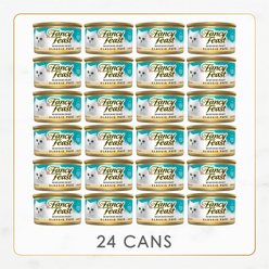 Fancy Feast Classic Seafood Feast Canned Cat Food, 3-oz, case of 24 slide 2 of 8