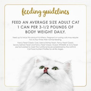 Fancy Feast Classic Seafood Feast Variety Pack Canned Cat Food, 3-oz, case of 12