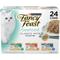 Show in main carousel: Fancy Feast Classic Seafood Feast Variety Pack Canned Cat Food, 3-oz, case of 24 slide 1 of 12