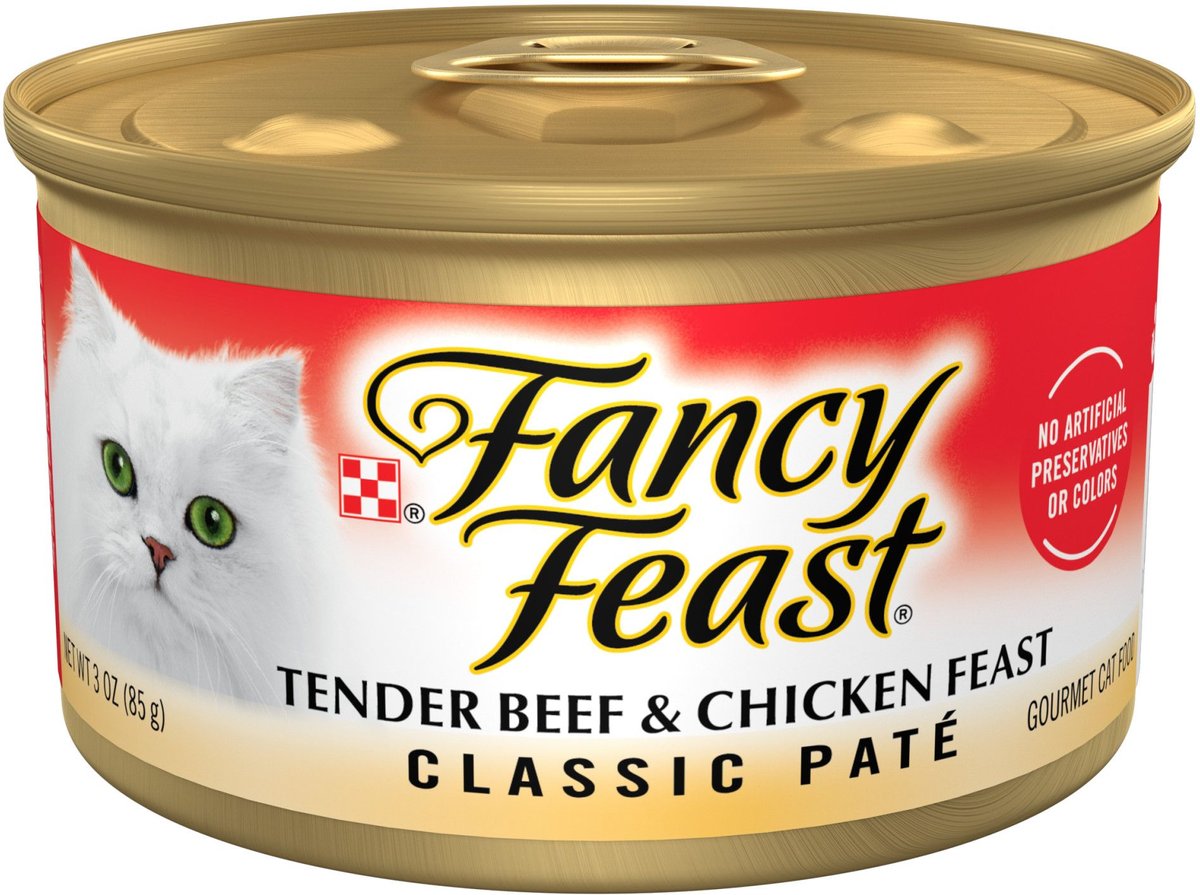 Fancy Feast Classic Tender Beef Feast Canned Cat Food