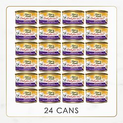 Fancy Feast Delights with Cheddar Grilled Turkey & Cheddar Cheese Feast in Gravy Canned Cat Food, 3-oz, case of 24 slide 2 of 7