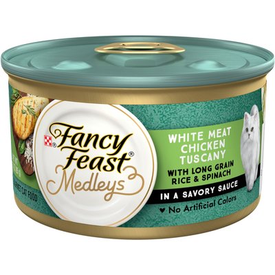 Fancy Feast Fancy Feast Elegant Medleys Chicken Tuscany Cat Food, 3-oz, 24 ct