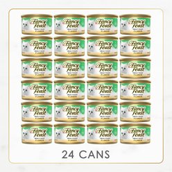 Fancy Feast Flaked Trout Feast Wet Cat Food, 3-oz can, case of 24 slide 2 of 8