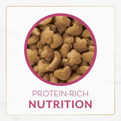 Show full view: Fancy Feast Gourmet Filet Mignon Flavor with Real Seafood & Shrimp Dry Cat Food, 3-lb bag slide 9 of 13