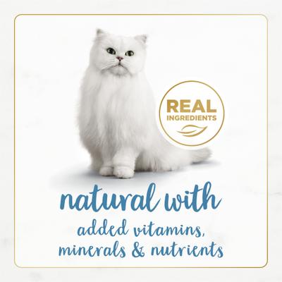 Show full view: Fancy Feast Gourmet Naturals Trout & Tuna Recipe Pate Canned Cat Food, 3-oz, case of 12 slide 4 of 11