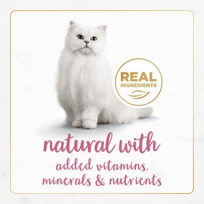 Show full view: Fancy Feast Gourmet Naturals Wild Alaskan Salmon & Shrimp Recipe in Gravy Canned Cat Food, 3-oz, case of 12 slide 5 of 13