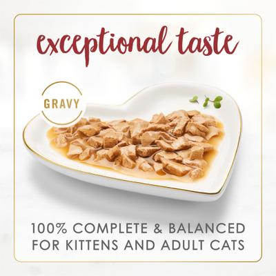 Show full view: Fancy Feast Gravy Lovers Beef Feast Gravy Canned Cat Food, 3-oz, case of 24 slide 4 of 12