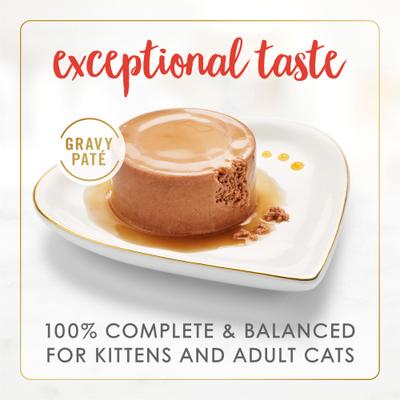 Show full view: Fancy Feast Gravy Lovers Beef Feast Pate Wet Cat Food, 3-oz can, case of 24 slide 3 of 9