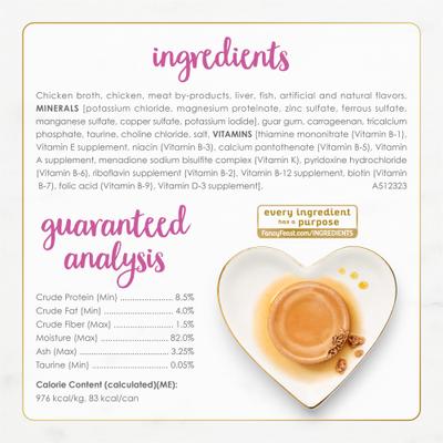 Show full view: Fancy Feast Gravy Lovers Chicken Feast Pate Wet Cat Food, 3-oz can, case of 24 slide 6 of 9