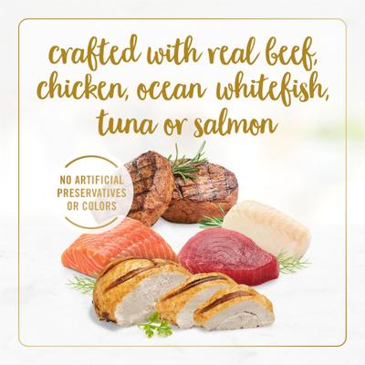 Show full view: Fancy Feast Gravy Lovers Feast Pate Variety Pack Wet Cat Food, 3-oz can, case of 24 slide 6 of 10