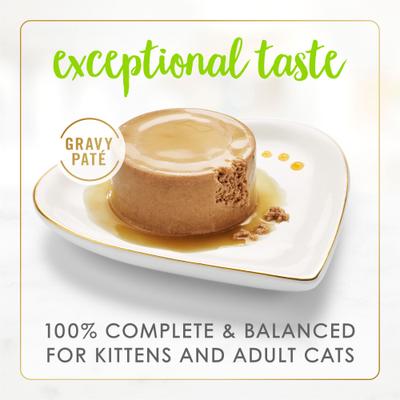 Show full view: Fancy Feast Gravy Lovers Salmon Feast Pate Wet Cat Food, 3-oz can, case of 24 slide 3 of 9