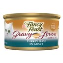 Fancy Feast Gravy Lovers Turkey Feast in Roasted Turkey Flavor Gravy Canned Cat Food, 3-oz can, case of 24