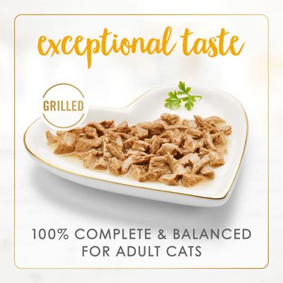 Show full view: Fancy Feast Grilled Chicken & Beef Feast in Gravy Canned Cat Food, 3-oz, case of 24 slide 5 of 12