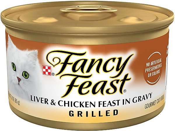 Fancy Feast Grilled Liver and Chicken Canned Cat Food