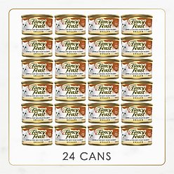 Fancy Feast Grilled Liver & Chicken Feast in Gravy Canned Cat Food, 3-oz, case of 24 slide 2 of 9