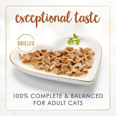 Show full view: Fancy Feast Grilled Liver & Chicken Feast in Gravy Canned Cat Food, 3-oz, case of 24 slide 5 of 13