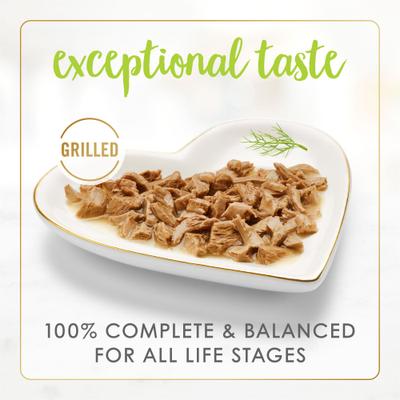 Show full view: Fancy Feast Grilled Salmon Feast in Gravy Canned Cat Food, 3-oz, case of 24 slide 5 of 13