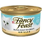 Fancy Feast Grilled Tuna Feast in Gravy Canned Cat Food, 3-oz, case of 24