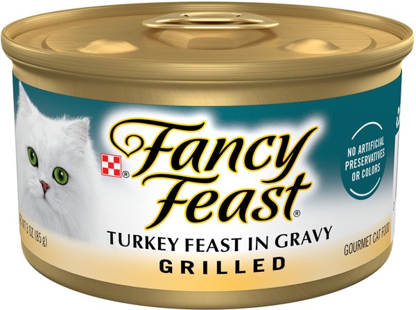 Fancy Feast Grilled Turkey Feast Canned Cat Food Fancy Feast Grilled Turkey Feast Canned Cat Food