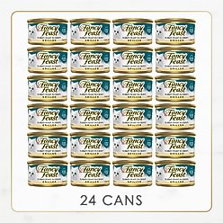 Fancy Feast Grilled Turkey Feast in Gravy Canned Cat Food, 3-oz, case of 24 slide 2 of 9