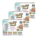 Fancy Feast Kitten Classic Pate Tender Poultry & Fish Variety Pack Canned Wet Cat Food, 3-oz can, case of 72