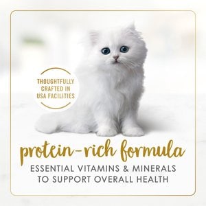 Fancy Feast Kitten Classic Pate Tender Poultry & Fish Variety Pack Canned Wet Cat Food 3-oz, case of 24