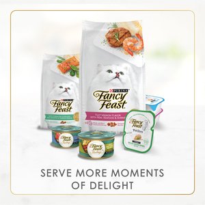Fancy Feast Kitten Classic Pate Tender Poultry & Fish Variety Pack Canned Wet Cat Food 3-oz, case of 24