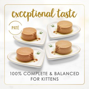 Fancy Feast Kitten Classic Pate Tender Poultry & Fish Variety Pack Canned Wet Cat Food 3-oz, case of 24