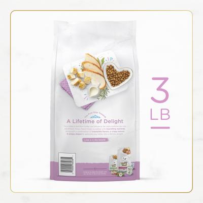 Show full view: Fancy Feast Kitten Savory Chicken & Turkey Dry Cat Food, 3-lb bag slide 3 of 10