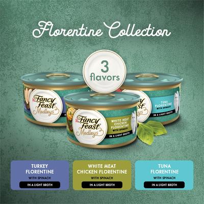 Fancy Feast Medleys Florentine Collection Pack Canned Cat Food