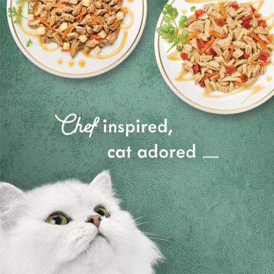 Show full view: Fancy Feast Medleys Latin America Variety Pack Chunks in Gravy Wet Cat Food, 3-oz can, case of 12 slide 6 of 11