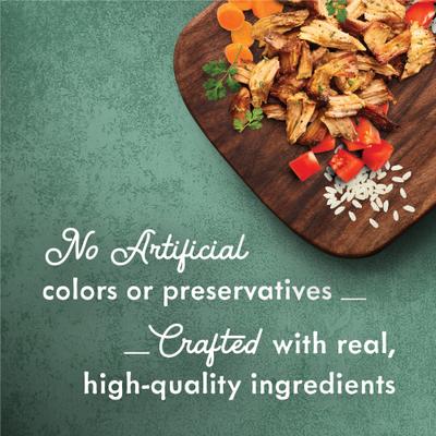 Show full view: Fancy Feast Medleys Pork Barbacoa with Rice, Tomatoes & Carrots in Savory Juices Wet Cat Food, 3-oz can, case of 24 slide 5 of 11