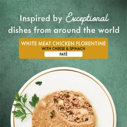 Fancy Feast Medleys White Meat Chicken Florentine with Cheese & Spinach Pate Canned Cat Food, 3-oz, case of 24 slide 2 of 8