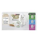 Fancy Feast Petites Gourmet Gravy Collection Variety Pack Wet Cat Food, 24 servings, 2.8-oz tray, case of 12