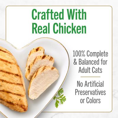 Show full view: Fancy Feast Petites In Gravy Grilled Chicken with Rice Entree Wet Cat Food, 24 Servings, 2.8-oz tray, case of 12 slide 5 of 11