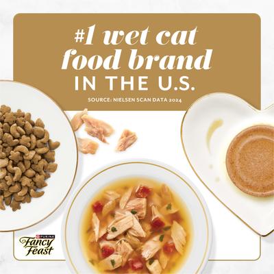 Show full view: Fancy Feast Petites In Gravy Ocean Whitefish with Tomato Entree Wet Cat Food, 24 Servings, 2.8-oz tray, case of 12 slide 10 of 11