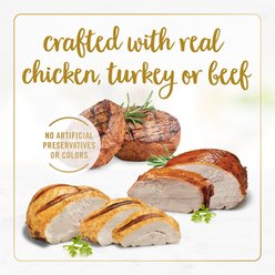 Fancy Feast Poultry & Beef Collection Variety Pack Grain-Free Pate Wet Cat Food, 3-oz can, case of 30 slide 2 of 6